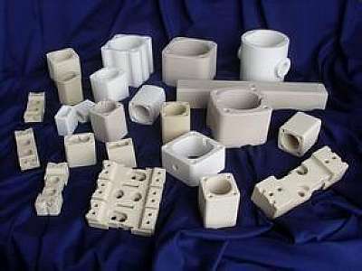 Indústria de peças de cerâmica