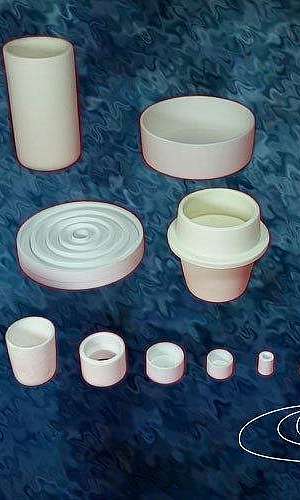 Cadinho de alumina Cadinho de alumina