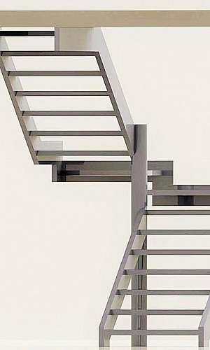 Escada em leque  Escada em leque